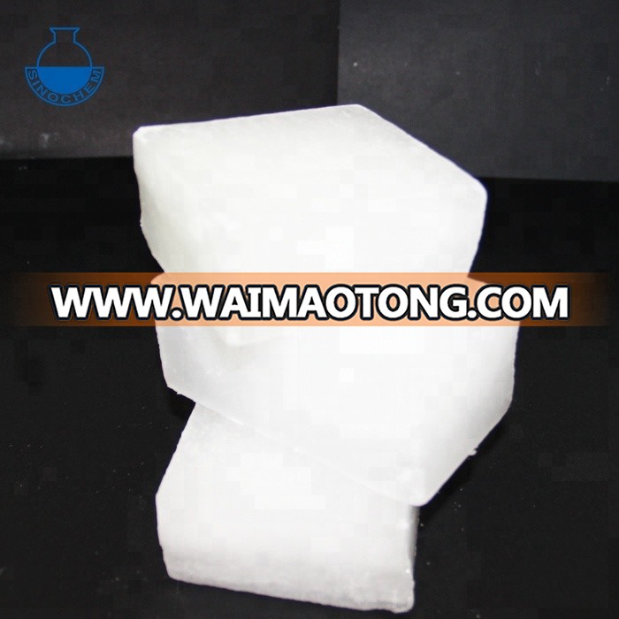 Pure White Fully refined paraffin wax 64/66 wax for controlled release fertilizer/wax for coating/bookbinding